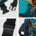 thumbnail image 4 of Sea turtles Lightweight Adjustable Sling Bag Waist Pack with Extension Strap Unisex - Ideal for Travel and Outdoor Activities, 4 of 7