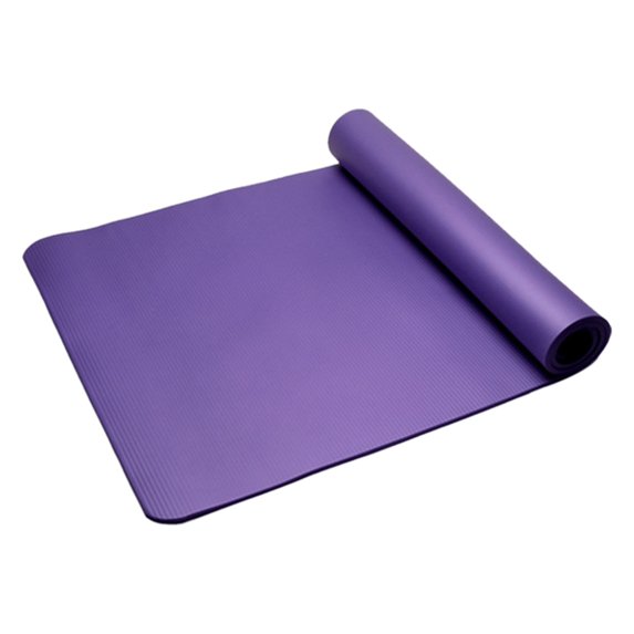 Naierhg 8mm NBR Anti-slip Gym Home Fitness Exercise Yoga Pilates Mat Carpet Cushion