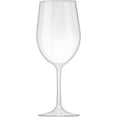 thumbnail image 3 of Reusable Plastic Stemmed Wine Glasses 4 Pack – 12 oz Tritan Unbreakable Wine Glasses, 3 of 7