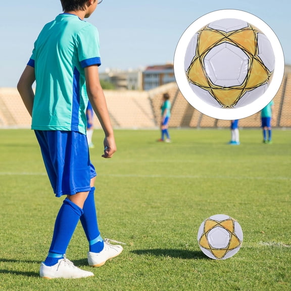 YOSADIER Kids Outdoor Soccer , PVC Material, Youth Sports Gear, 1 Piece, Perfect for Training and Play