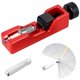 thumbnail image 1 of Herramienta universal para brechas de bujías con calibre de espesores Aleación de aluminio Juego de calibres de espesores para bujías de automóvil Compatible con bujías de 10 mm 12 mm 14 mm 16 mm, 1 of 10