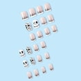 thumbnail image 2 of Fofosbeauty 24 pcs Square False Nails, Press-on Nails Designs 2023, Mummy, 2 of 9