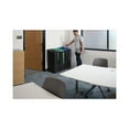 thumbnail image 7 of Rubbermaid Commercial 2078994 Sustain 15 gal Metal/Plastic Decorative Refuse with Recycling Lid - Black/Blue, 7 of 7