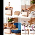 thumbnail image 5 of Stainless Steel Cat Litter Sifting Stand with Holder for Indoor Use Metal and Rack Double Grid Litter Pan Accessory for Easy Cleaning and Hygiene,27.7 cm,Brown, 5 of 9