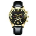 thumbnail image 1 of Reloj de cuarzo para hombre, Relojes de imitación para hombre, Reloj mecánico de cuarzo, Reloj de negocios con cinturón, Reloj de negocios para hombre, Reloj cronógrafo de acero inoxidable para hombre, 1 of 3