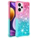 thumbnail image 2 of Funda para Xiaomi Poco F5 5G Transparente con Brillos Carcasa Protectora Antigolpes con Glitter Brillante, 2 of 5