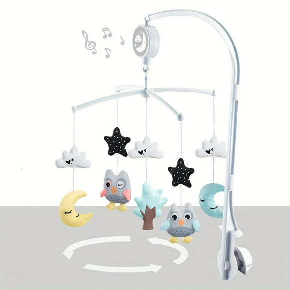 Baby Cartoon Musical Bed Bell, Manual Baby Musical Crib Bells, Baby Sleeping