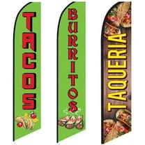 3 Swooper Flags Breakfast Lunch Dinner SPECIAL Tacos Burritos & Taqueria