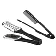 thumbnail image 4 of 2 peines alisadores de cabello, peines para pelo, multifuncionales para uso doméstico y profesional. Herramientas de peluquería., 4 of 8