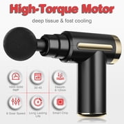 Cotsoco Mini Massage Gun, Cordless Handheld Deep Tissue Muscle Massager 6 Speeds Percussion Massage Device Super Quiet with Intelligent Pressure Sensing System