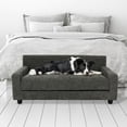 thumbnail image 5 of Club Nine Pets Metro Orthopedic Bed for Dogs, Large, Charcoal., 5 of 8