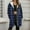 Navy, variant on FDGIU Women's Plaid Fleece Coat - Sherpa Lined Plus Size Warm Winter Zip Up Outerwear for Cold Weather