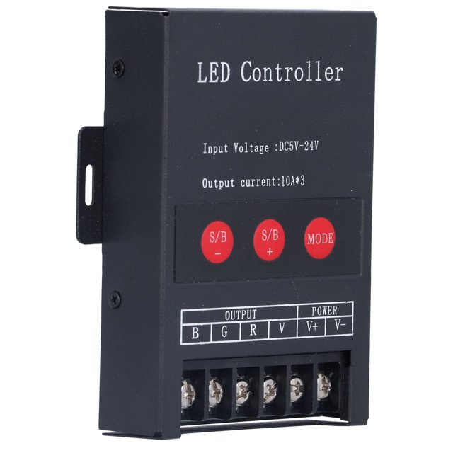 Caja de control LED controlador RGB digital inalámbrico con control remoto para atenuación para barras para iluminación de edificios para tiras de luces LED para KTV ANGGREK Otros