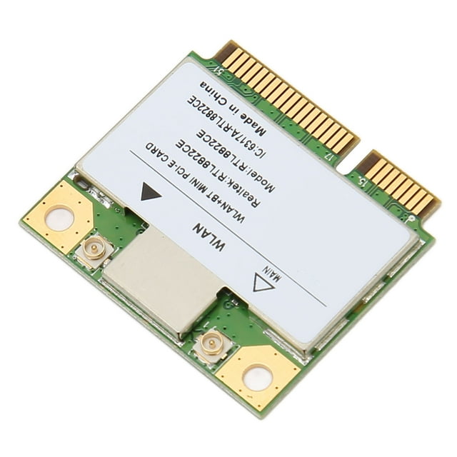 Mini Tarjeta PCIe WiFi, Compatible Con 802.11AC RTL8822CE 5.1 PCB Mini Tarjeta Inalámbrica PCIe Fácil Instalación Para Computadoras