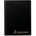 thumbnail image 2 of Adams ARB8002M Account Book, 2 Column, Black Cover, 80 Pages, 7 X 9 1/4, 2 of 5