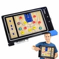 thumbnail image 4 of Basketball Board for Coaches, Magnetic Collapsible Clipboard with Marker, Portable Dry Erase Coaching Board with Eraser, Sports Training Assistant Equipment, 4 of 9