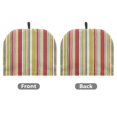 thumbnail image 2 of HELLHERO Red Green Yellow Stripe Teapot Dust Cover Large Teapot Cover Keep Warm Durable Polyester Canvas, 2 of 8