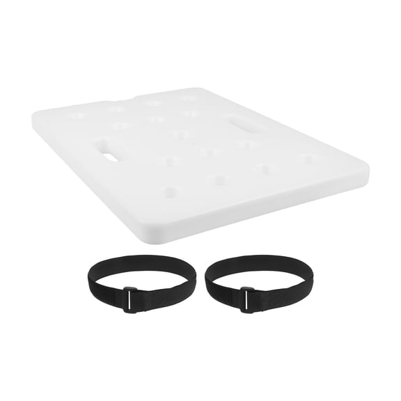 YOSADIER Universal Pool Ladder Weight Base in White for Easy Installation and Durability