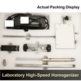 thumbnail image 4 of D-200 Lab Homogenizer Machine High Shear Electric Emulsifier Disperser Mixer With Digital Display Rotor Stator Probe ,High Speed, 4 of 6