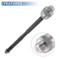 thumbnail image 5 of Unique Bargains 2pcs Front Inner Tie Rod Ends Kit Suspension Steering Tie Rod End for Dodge for Ram Drag Link No.EV407, 5 of 6