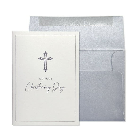 NIQUEA.D, Cross Christening Card