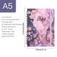 thumbnail image 4 of Yibooy 2024 Weekly Monthly Planner Spiral Bound Calendar Agenda Book (Purple Flower), 4 of 7