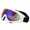 White Frame Color Lens, variant on PC Windproof Skiing Glasses for Unisex Outdoor Sports Cycling Goggles, Protective Motorcycle Eyewear for Adults & Kids (7.09 x 3.15 in / 18 x 8 cm), Light Blue Frame Color Lens