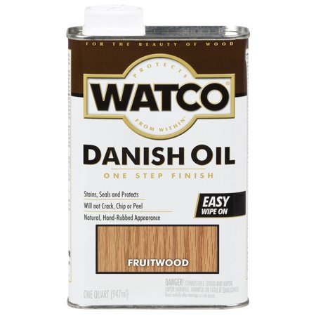 Fruitwood, Watco Danish Oil - 65441, Quart- 6 Pack