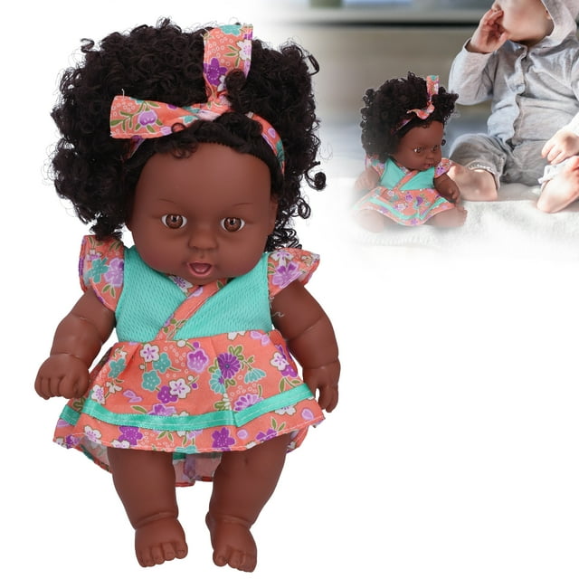 Doll For Children,20cm Doll Lifelike Baby Doll Toy Curly Hair Simulation Doll Collection Toy Gift