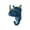 Hook B, variant on LACKUST Animal-shaped Wall Hooks on Sale,Hook Punch Deer Coat Hook Wall Coat Hook Key Wall Mount,Blue