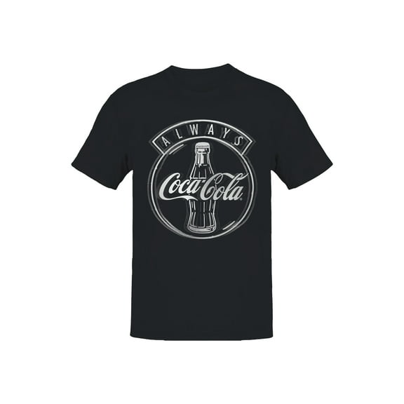 Officially Licensed Coca Cola Iconic Coke Always Men's T-shirt