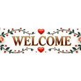 thumbnail image 4 of Welcome Backdrop Banner Vibrant Sunburst Design Perfect for Party Showers Office Decor Photography Background Celebration Event Decorations Cloud Elements, 4 of 4