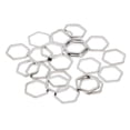 thumbnail image 2 of simhoa 20 PCS Unfinished Brass s Charms Pendants DIY Jewelry Making Findings Crafts 10x10mm, 2 of 8