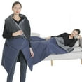 thumbnail image 2 of Winter Warmth: DualPurpose Wearable and Covering Intelligent Heating Blanket, Shawl Style, 2 of 6