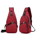 thumbnail image 4 of GEZHEN Sling Bag for Men Women Shoulder Backpack Chest Bags Crossbody Daypack with USB Cable for Hiking Camping Outdoor Trip USB Charging Bag Sports Canvas Bag Chest Bag Outdoor Crossbody Bag, 4 of 4