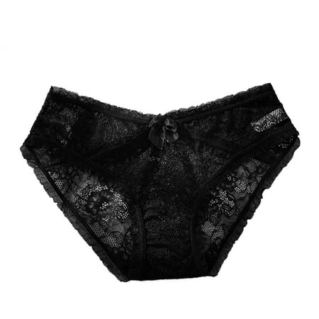 

Women Lace Cross Low V Ladies Panties Lace Lace Briefs Panties Underwear