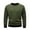 Army Green, variant on Iugvhana Polar Fleece Sweatshirts for Men Thermal Winter Round Neck Sweatshirt Top Casual Long Sleeve Pullover T-Shirts Army Green L