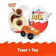 thumbnail image 4 of Kinder Joy Chocolate Egg with Sweet Cream, Cocoa Wafer Bites & Surprise Toy, Fun Easter Basket & Easter Egg Hunt Treat for Kids, 0.7 oz, 4 of 10