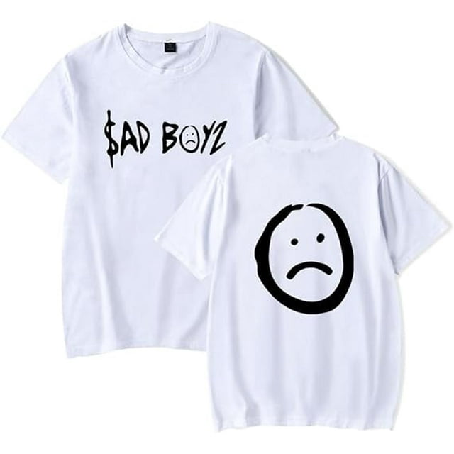 T-shirt Junior H Sad Boyz 4 Life Nouveau Logo Merch Femmes Hommes Mode Décontractée Manches Courtes