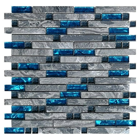 Photo 1 of Art3d Decorative Tile for Kitchen Backsplash or Bathroom Backsplash (5 Pack)