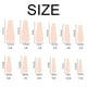 thumbnail image 2 of Arte de uñas mate con brillo de uñas de ballet, 24PCS, hecho de ABS, 2 of 5
