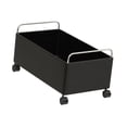 thumbnail image 4 of Carrito rodante con ruedas, práctico y que ahorra espacio, estante de almacenamiento de gran capacidad para juguetes. Negro L, 4 of 9