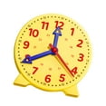 thumbnail image 1 of Yinanstore Learning Clock for Kids Convenient Basic Math Development Realistic Kids Table Clock Toy Telling Time for Children Homeschool Yellow, 1 of 8