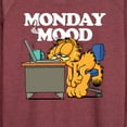 thumbnail image 3 of Garfield - Monday Mood - Women's Lightweight French Terry Long Sleeve Shirt, 3 of 5