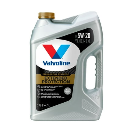 Valvoline Extended Protection Premium Full Synthetic 5W-20 Motor Oil 5 QT