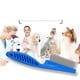 thumbnail image 2 of Peine para piojos para gatos y perros, 3 peines para pulgas de dientes finos, herramienta de aseo para eliminar marcas de lágrimas del pelo flotante, 2 of 5