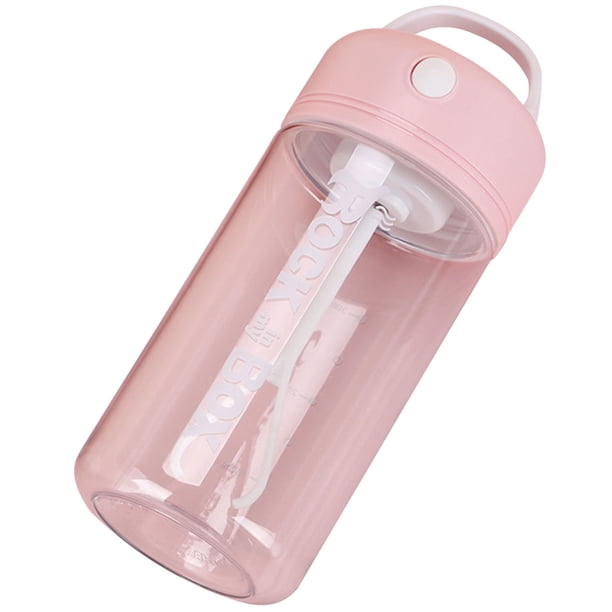 380 ml Botella de agitador de proteína eléctrica Vaso mezclador portátil Vasos de café con batería M TOMSHOO Rosa