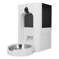 thumbnail image 1 of Mangeoire Automatique pour Chat avec Caméra, Télécommande via Application Intelligente, Caméra Grand Angle 1080P HD, Réglage du Calendrier d'Alimentation, Conteneur Alimentaire Transparent 4L, Mangeoire Automatique pour Chats et Petits Chiens, 1 of 7