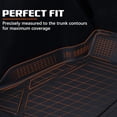 thumbnail image 4 of NIKALAIKA Cargo Liner for 2023 2024 2025 Honda Accord (Include Hybrid) All Weather Protection TPE Rear Cargo Tray Trunk Mats for Honda Accord Interior Accessories, Odorless Anti-Slip, Black, 4 of 4