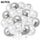 thumbnail image 1 of Globos de fiesta Globos de látex y globos de confeti Conjunto de decoraciones de globos, 1 of 8